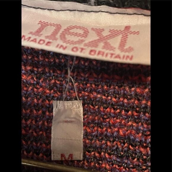 Vintage next floral sweater sz M - Picture 3 of 4